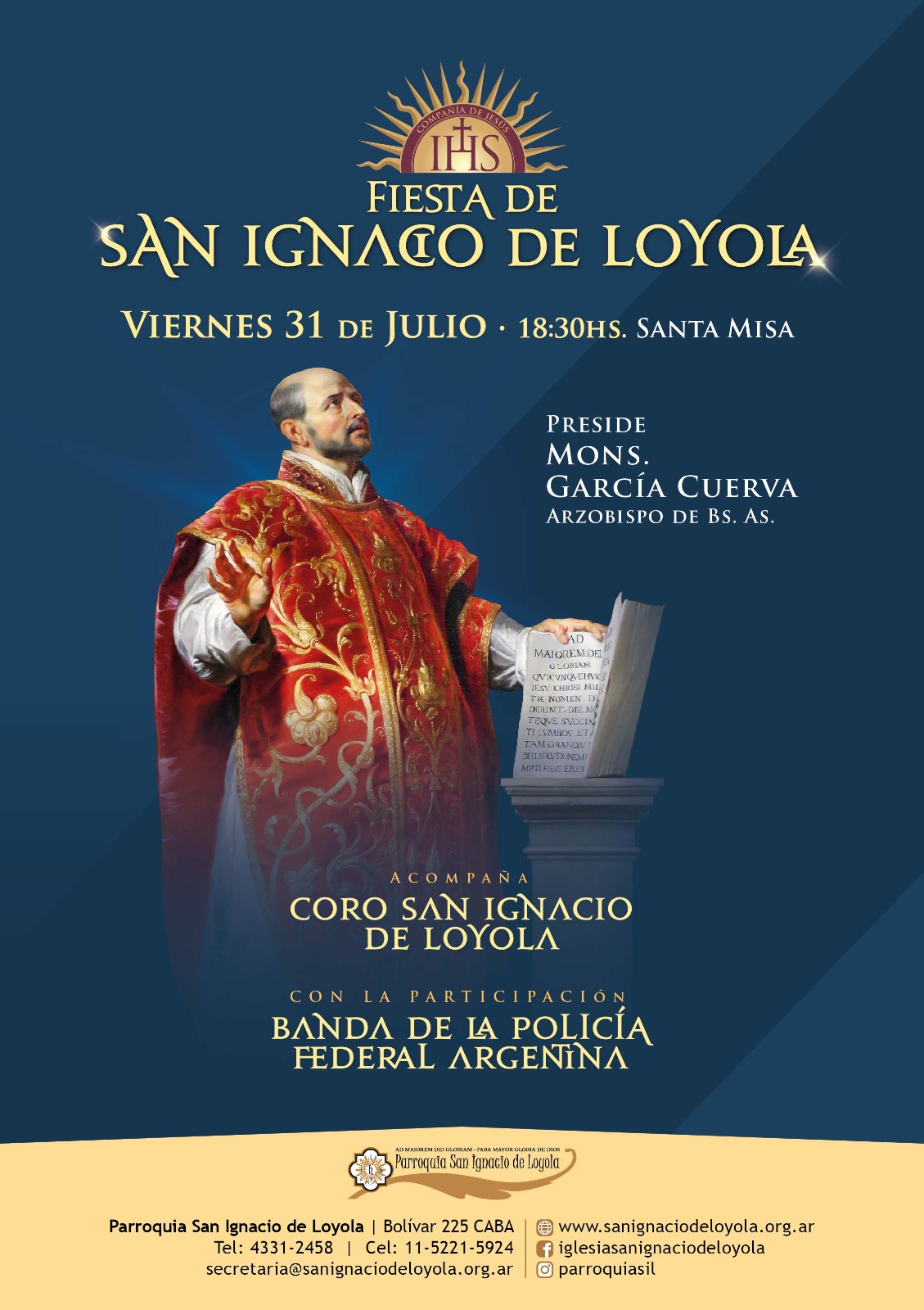 Flyer de novedades fin de mayo