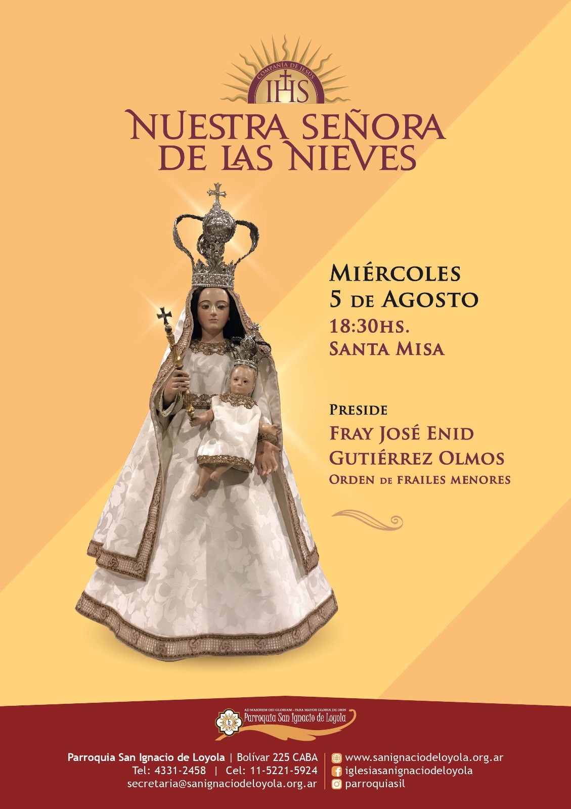 Flyer de novedades fin de mayo